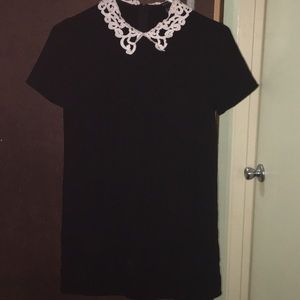 Black short dress